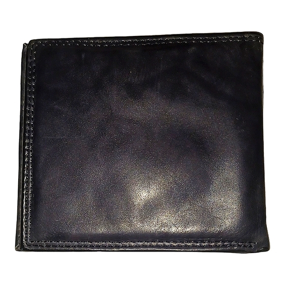 AUTHENTIC YSL VERY RARE MARBLE LEATHER BIFOLD WALLET PRISTINE CONDITION UNISEX - Picture 2 of 10